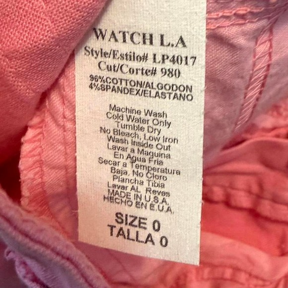 Y2K Pink Low Rise Ripped Flare Jeans - Picture 5 of 8